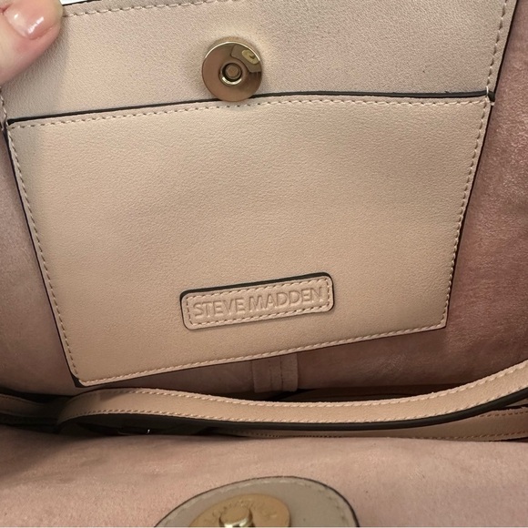Steve Madden blush tote shoulder and bag inside - Picture 13 of 13